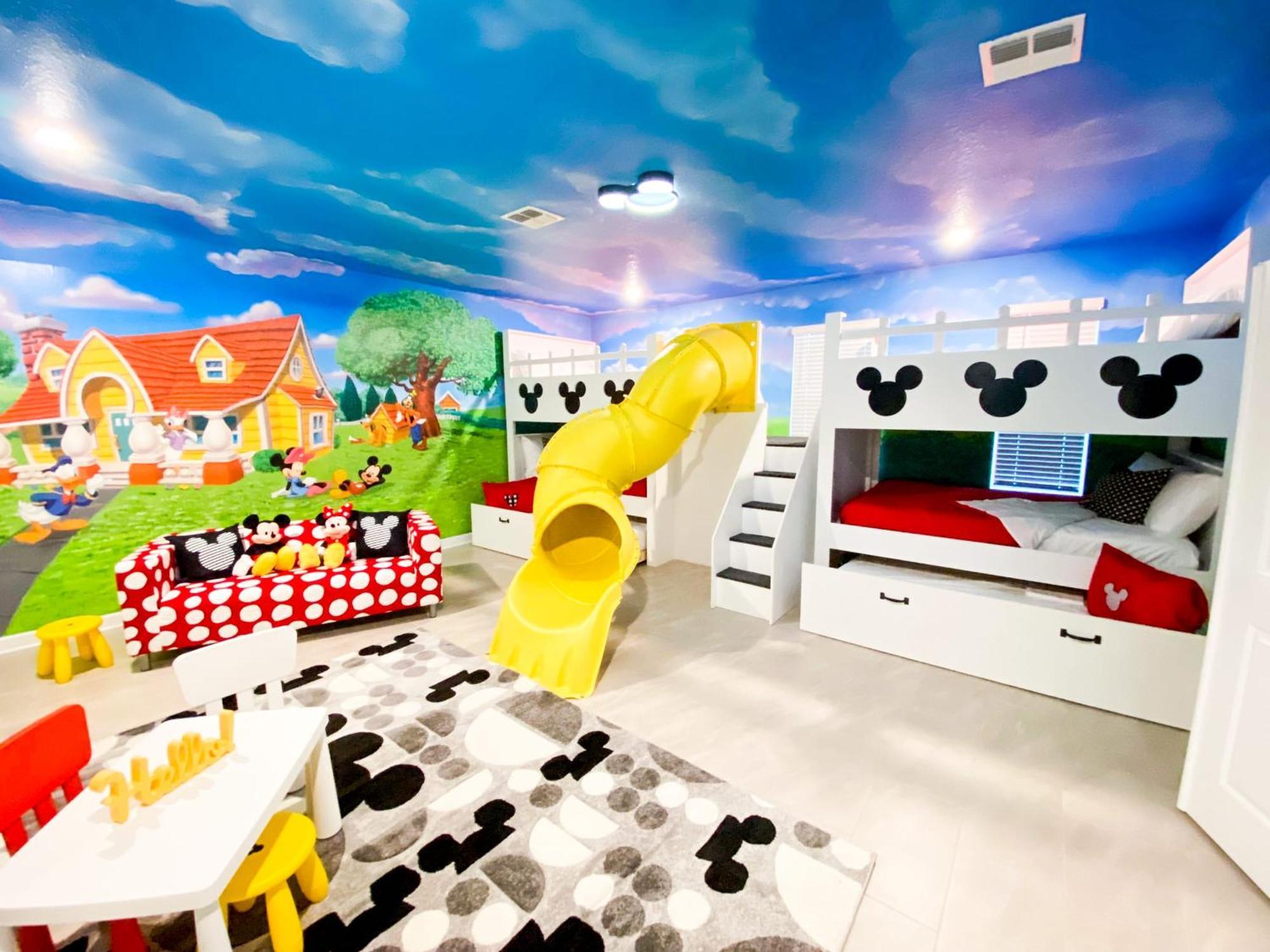 קיסימי Magical Family Vacation Home Near Disney World At Storey Lake, Star Wars Gameroom, Pool, Theater, Mickey Slide, Sleeps Up To 28 מראה חיצוני תמונה