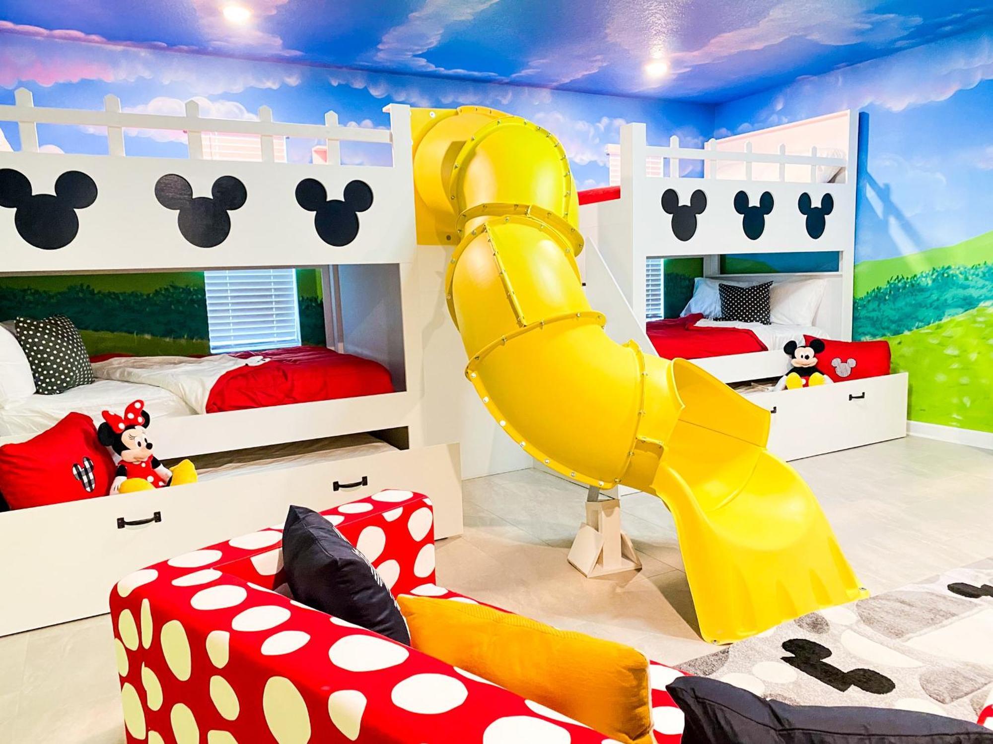 קיסימי Magical Family Vacation Home Near Disney World At Storey Lake, Star Wars Gameroom, Pool, Theater, Mickey Slide, Sleeps Up To 28 מראה חיצוני תמונה